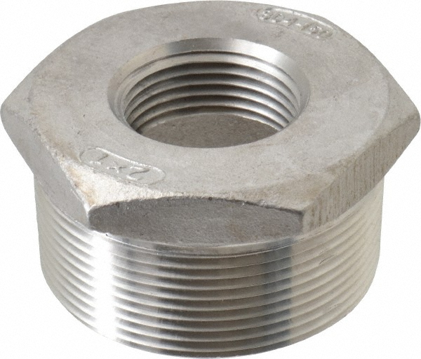 Merit Brass Pipe Cross: 1/4", 304 Stainless Steel - K410-04