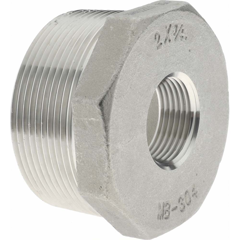 Merit Brass Pipe Cross: 1/4", 304 Stainless Steel - K410-04