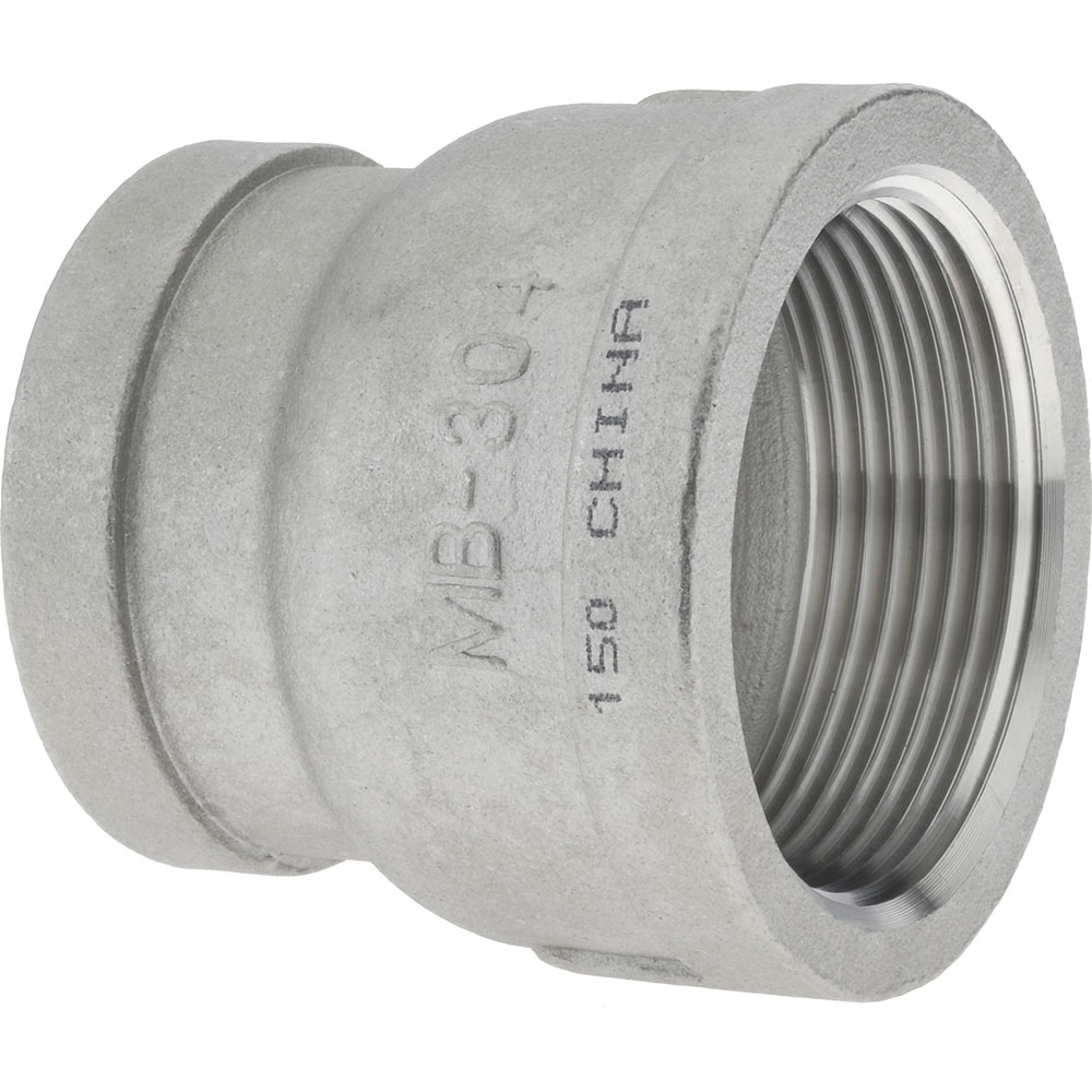 Merit Brass Pipe Reducer: 1-1/2 x 1-1/4", 304 Stainless Steel - K412-2420