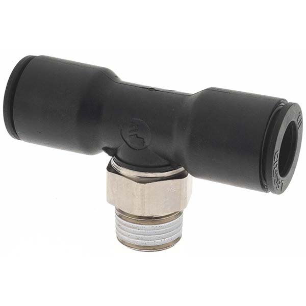 Parker Hydraulic Hose Connector: 0.3125" OD, 1/4-18 - KP70886