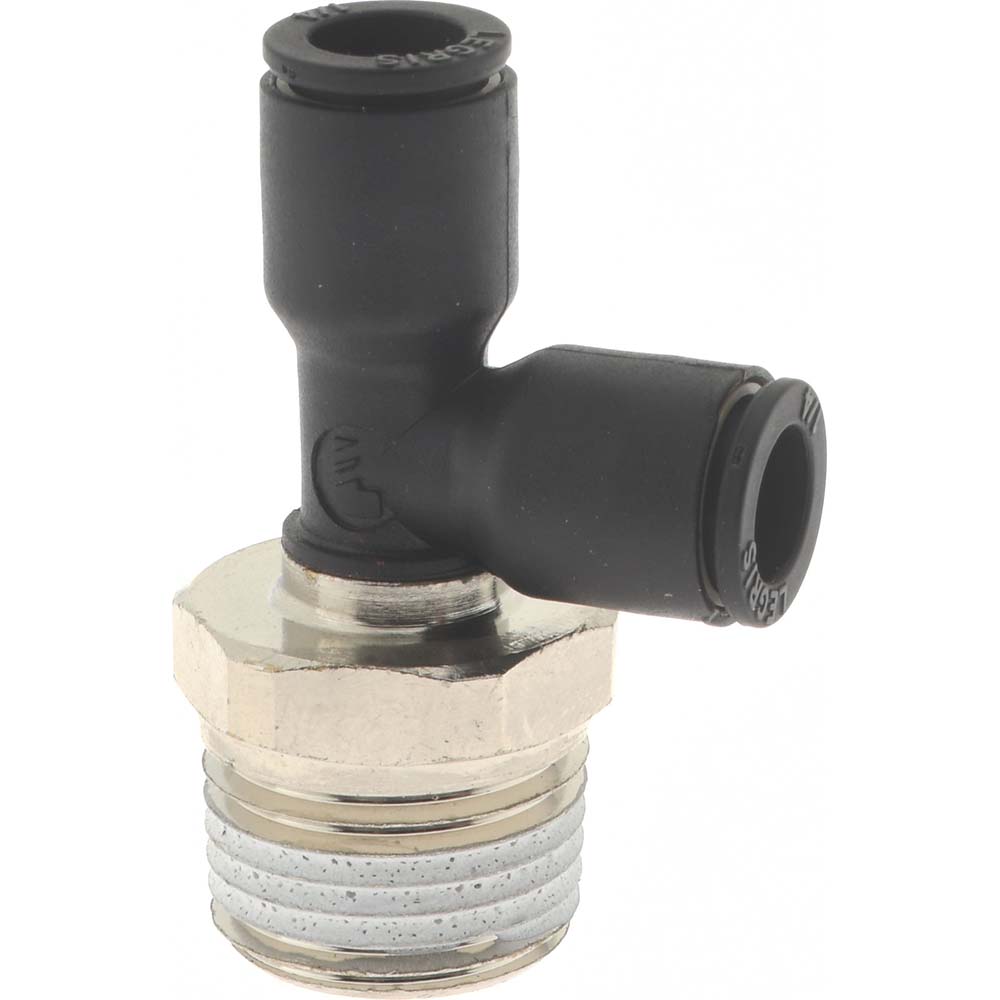 Legris Push-to-Connect Fitting: Run Tee, NPT, 3/8" OD - 3103 60 18