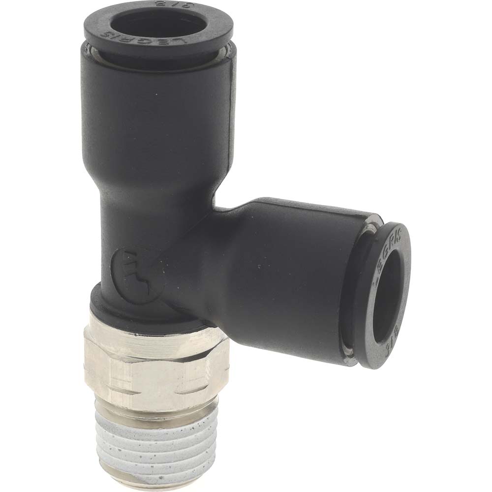 Legris Push-to-Connect Fitting: Run Tee, NPT, 3/8" OD - 3103 60 18