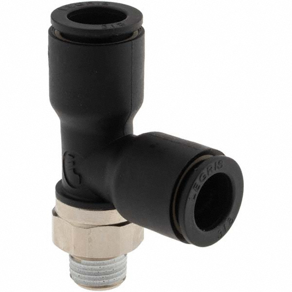 Legris Push-to-Connect Fitting: Run Tee, NPT, 3/8" OD - 3103 60 18