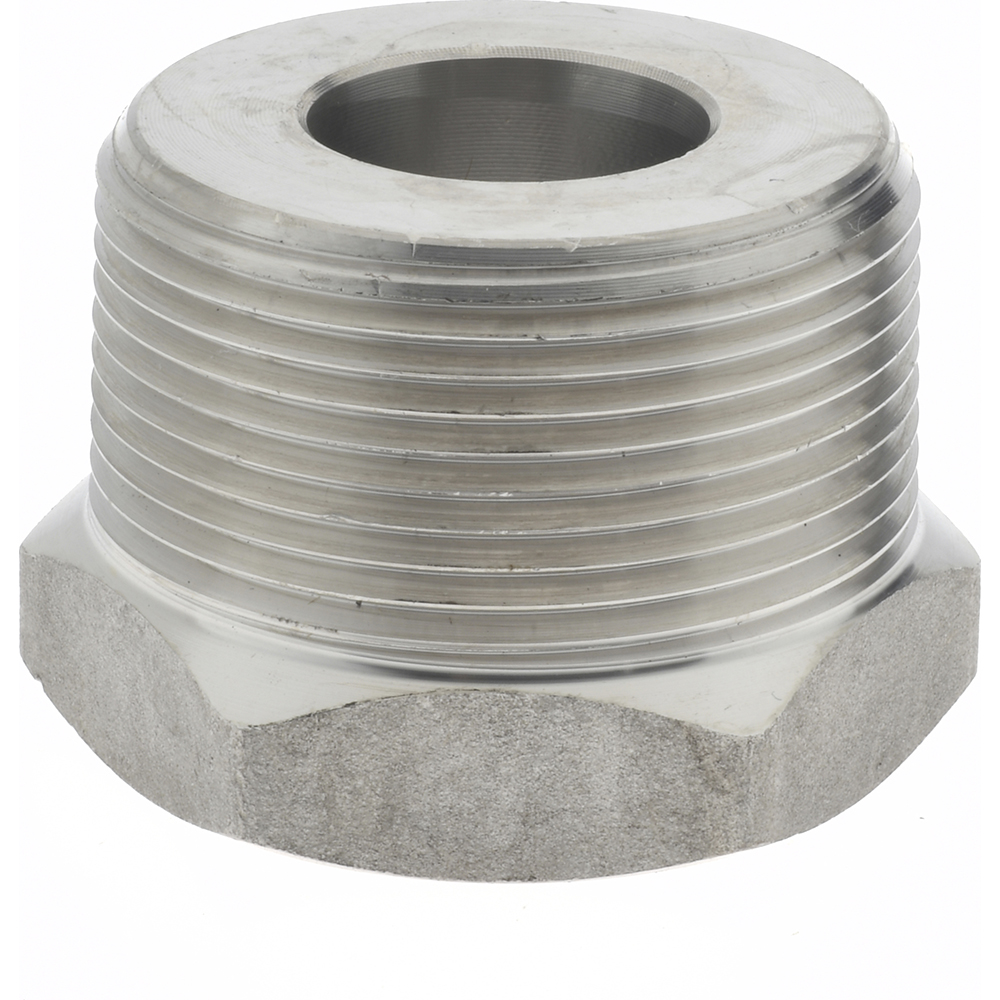 Merit Brass Pipe Bushing: 1-1/2 x 3/4", 304 & 304L Stainless Steel - 3414D-2412