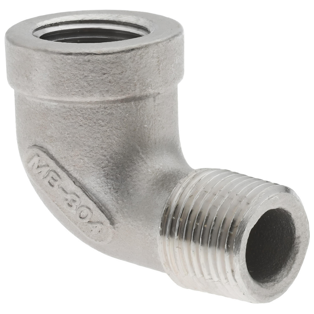 Value Collection Pipe 90 deg Street Elbow: 3/8", 304 Stainless Steel - 4SLB903/8