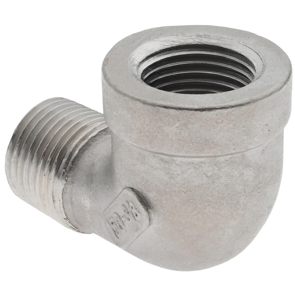 Value Collection Pipe 90 deg Street Elbow: 3/8", 304 Stainless Steel - 4SLB903/8