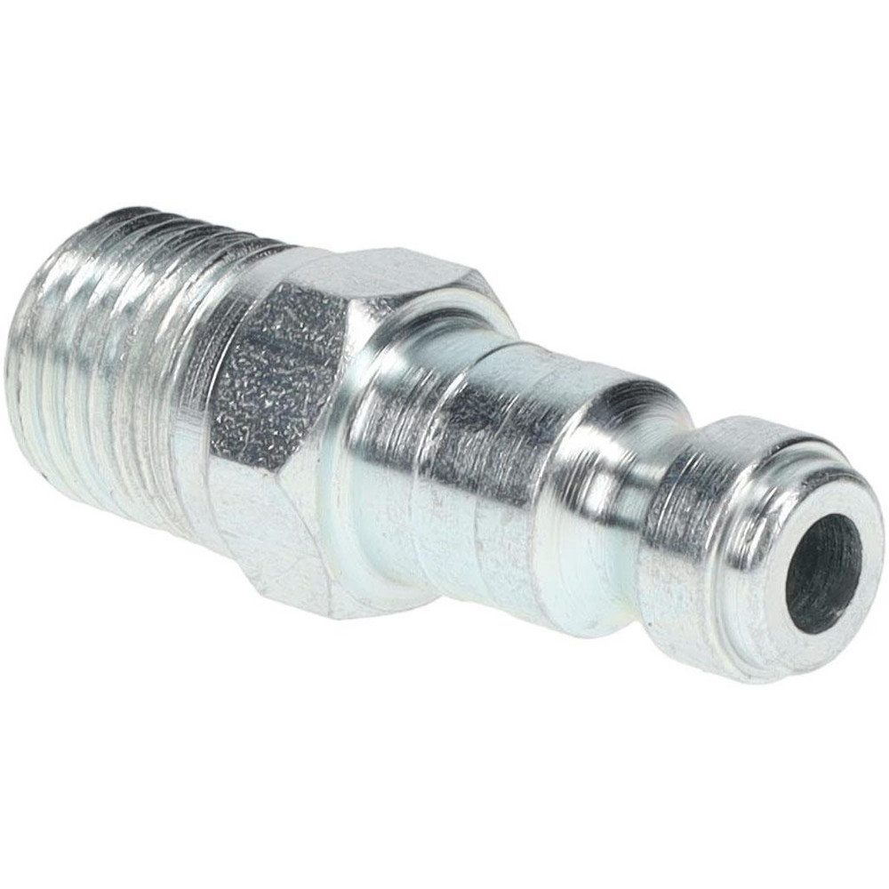 Coilhose Pneumatics Pneumatic Hose Coupling: 1/4" Thread, 1/4" Body Dia, Industrial Interchange - 1501