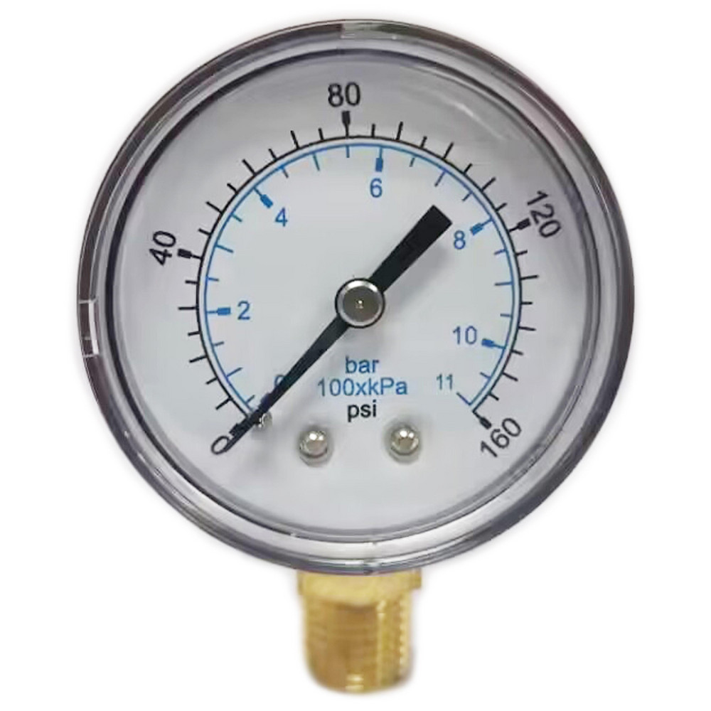 ANDERSON METALS Brass Pipe Nipple: Threaded on Both Ends, 2" OAL, NPT - -11153-1