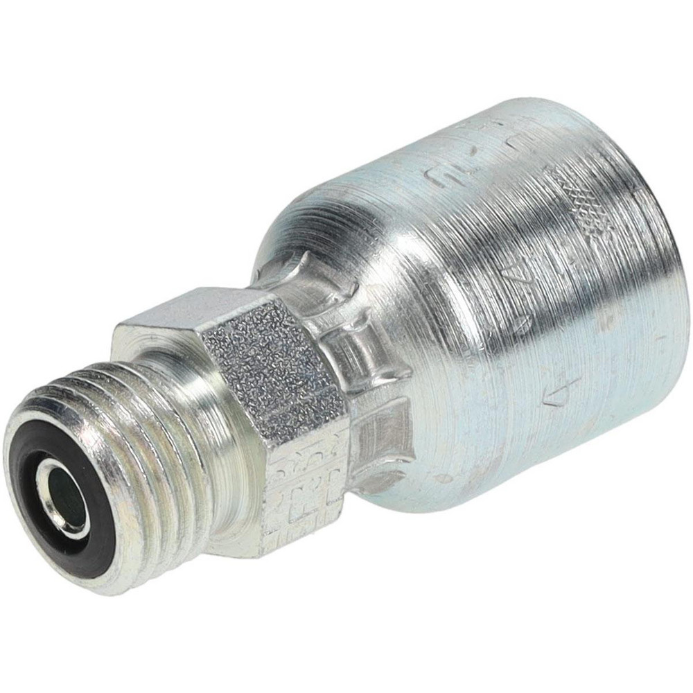Parker Hydraulic Hose Male Seal-Lok Fitting: 0.25" ID, 4 mm, 1/4" - KP60943
