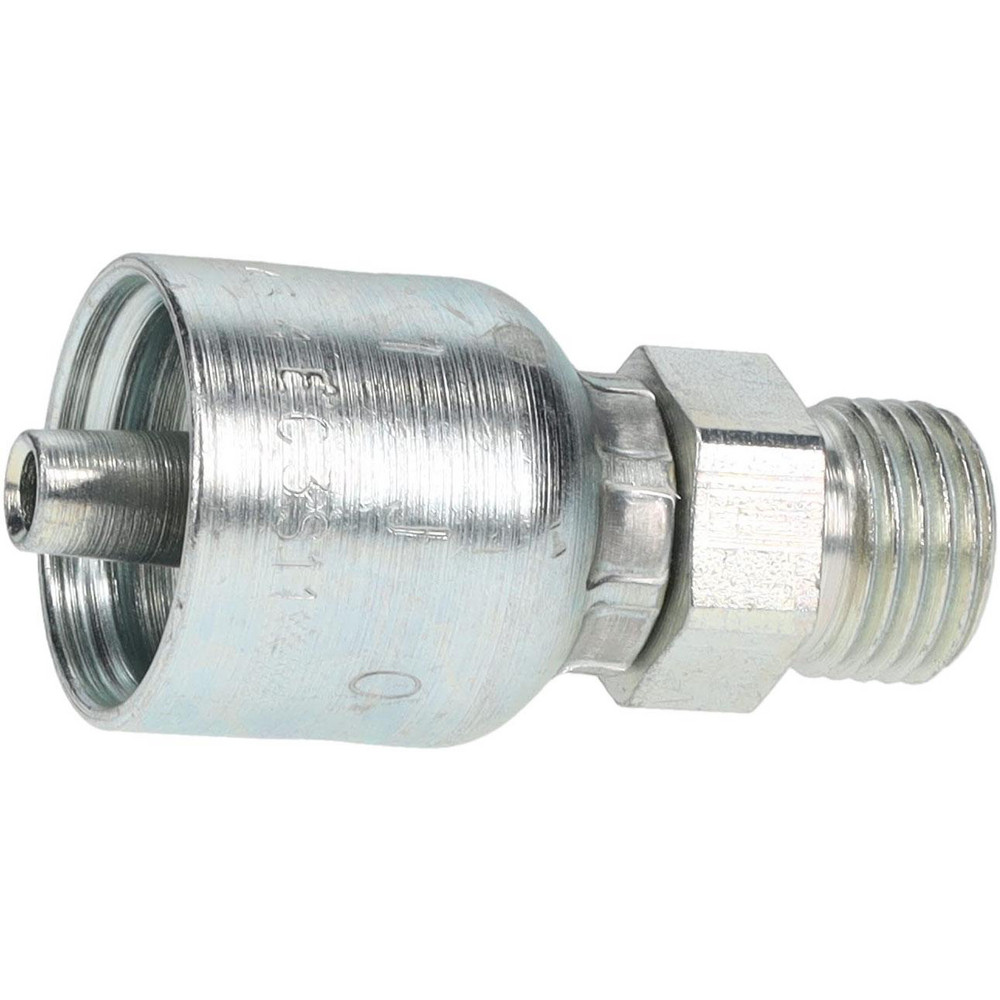 Parker Hydraulic Hose Male Seal-Lok Fitting: 0.25" ID, 4 mm, 1/4" - KP60943