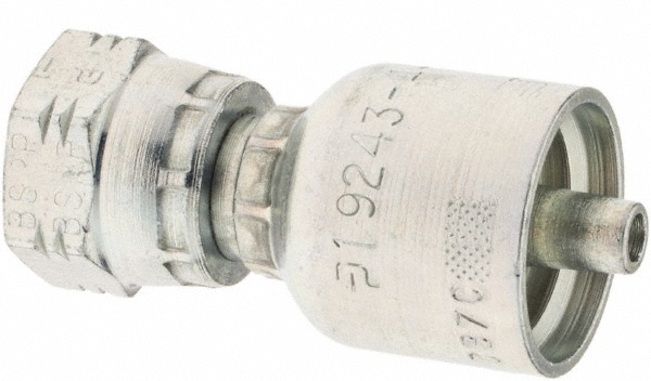 Parker Hydraulic Hose Male Seal-Lok Fitting: 0.25" ID, 4 mm, 1/4" - KP60943