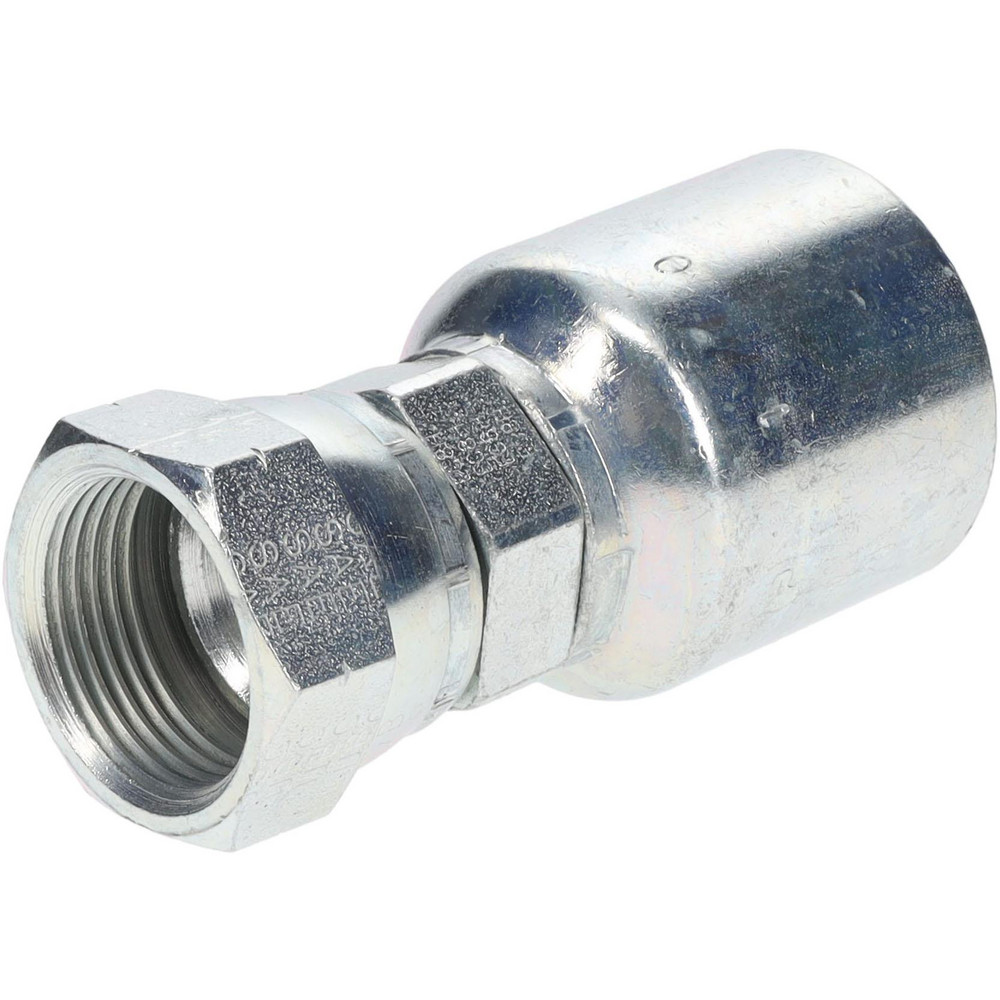Parker Hydraulic Hose Female JIC 37 ° Swivel Fitting: 0.75" ID, 12 mm, 3/4" - KP81314