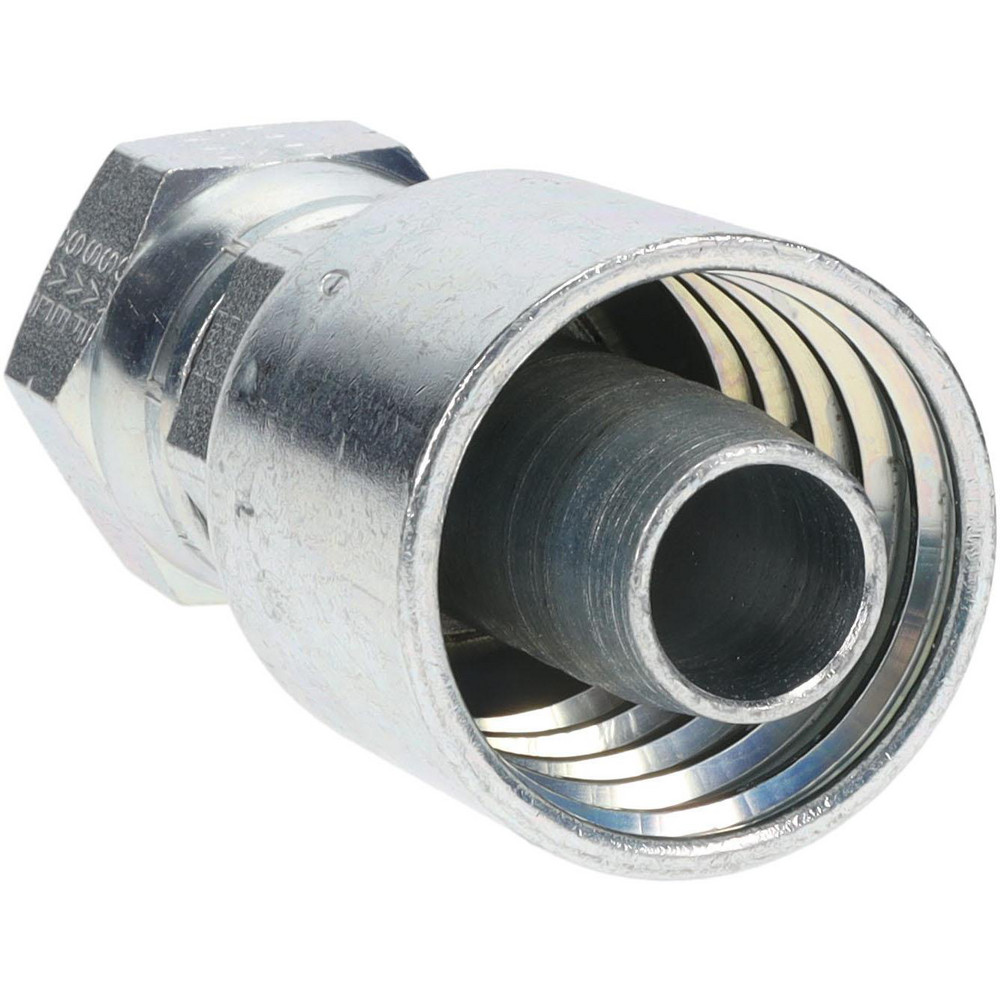 Parker Hydraulic Hose Female JIC 37 ° Swivel Fitting: 0.75" ID, 12 mm, 3/4" - KP81314