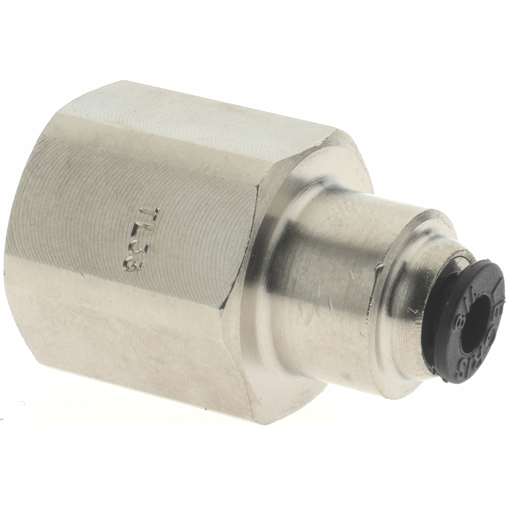 Legris Push-to-Connect Push-to-Connect Fitting: Straight, NPT, 1/8" OD - 3014 53 14