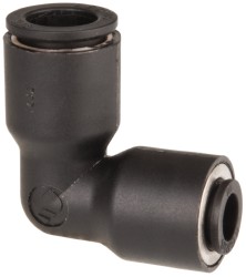Legris Push-to-Connect Tube x Tube Fitting: Union, 1/8" OD - 3102 53 56