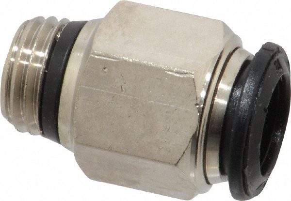 Parker Push-to-Connect Push-to-Connect Fitting: Straight, NPT, 1/4" OD - KP23859