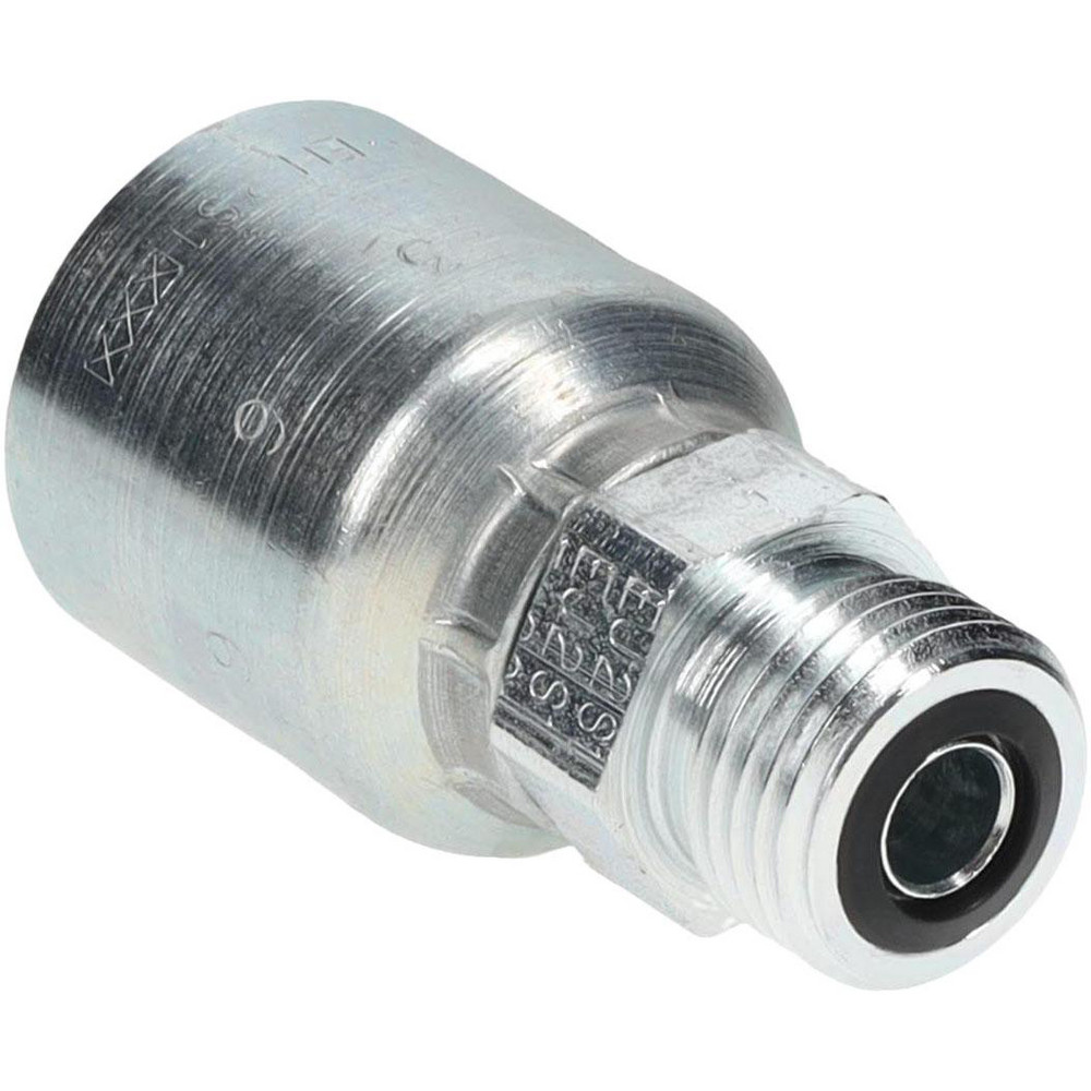 Parker Barbed Hose Fitting: M27 x 2 x 1" ID Hose, Elbow - 169HB-16-MI27