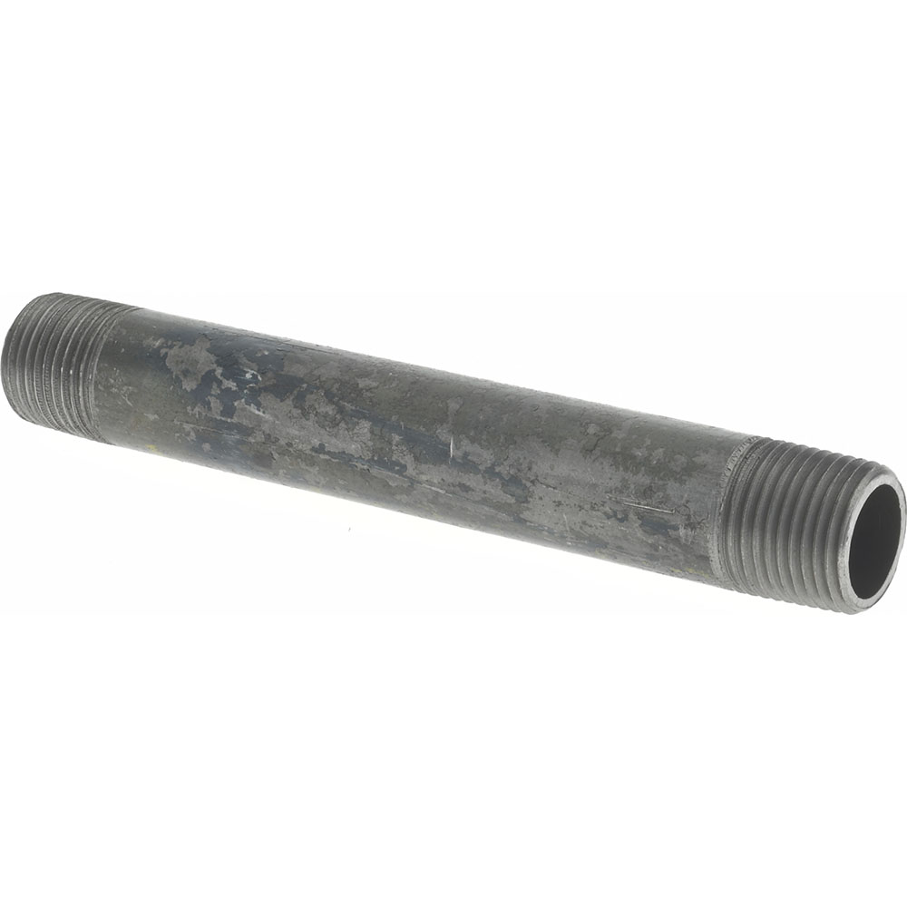 Value Collection Black Pipe Nipple: 3/8" Dia x 4-1/2" Long, Schedule 40 - NB03045