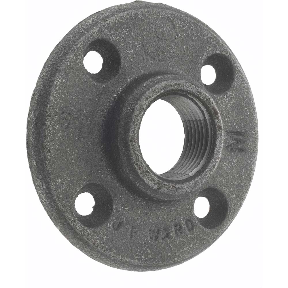 USA Industrials Black & Galvanized Flanges: Pipe Size (Inch): 2; Outside Diameter (Inch): 6; Distance Across Bolt Hole Centers (Inch): 4-3/4 - BULK-PF-276