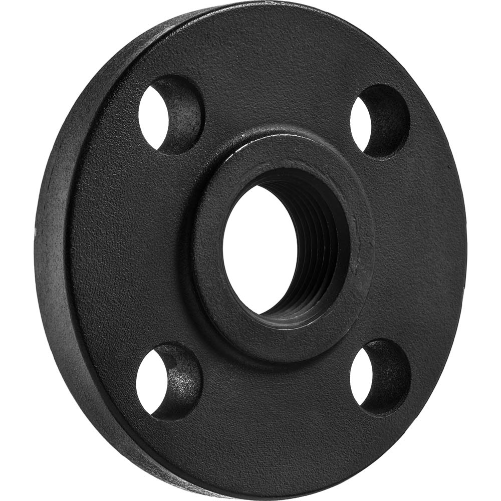 USA Industrials Black & Galvanized Flanges: Pipe Size (Inch): 2; Outside Diameter (Inch): 6; Distance Across Bolt Hole Centers (Inch): 4-3/4 - BULK-PF-276