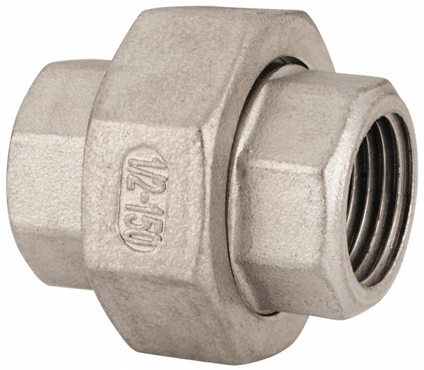 Merit Brass Pipe Bushing: 3/8 x 1/4", 304 Stainless Steel - K414-0604