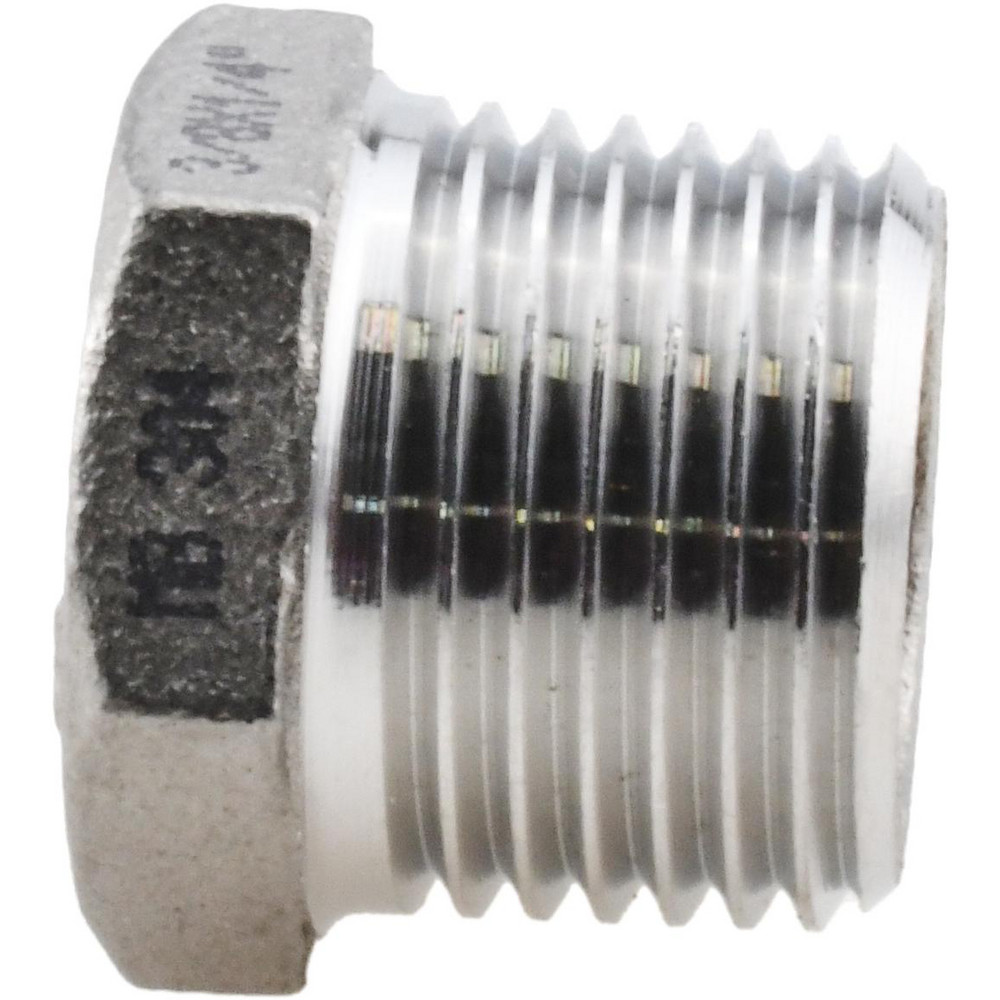 Merit Brass Pipe Bushing: 3/8 x 1/4", 304 Stainless Steel - K414-0604