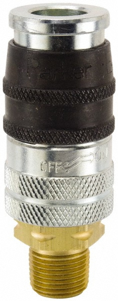 Parker Hydraulic Hose Valve Fitting: 1", 1", 1,750 psi - BVHN16-16F