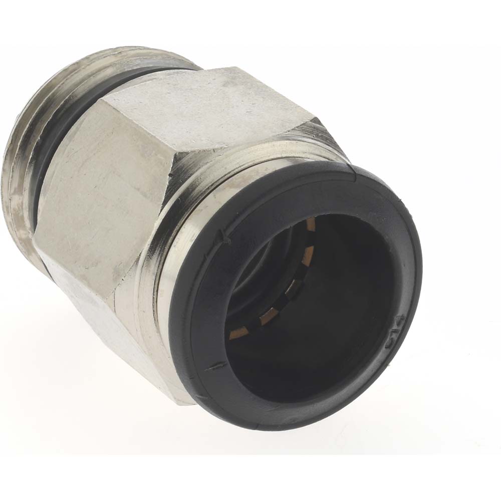 Aignep USA Push-to-Connect Push-to-Connect Fitting: Straight, Universal, 14.00 mm OD - 50000N-14-1/2