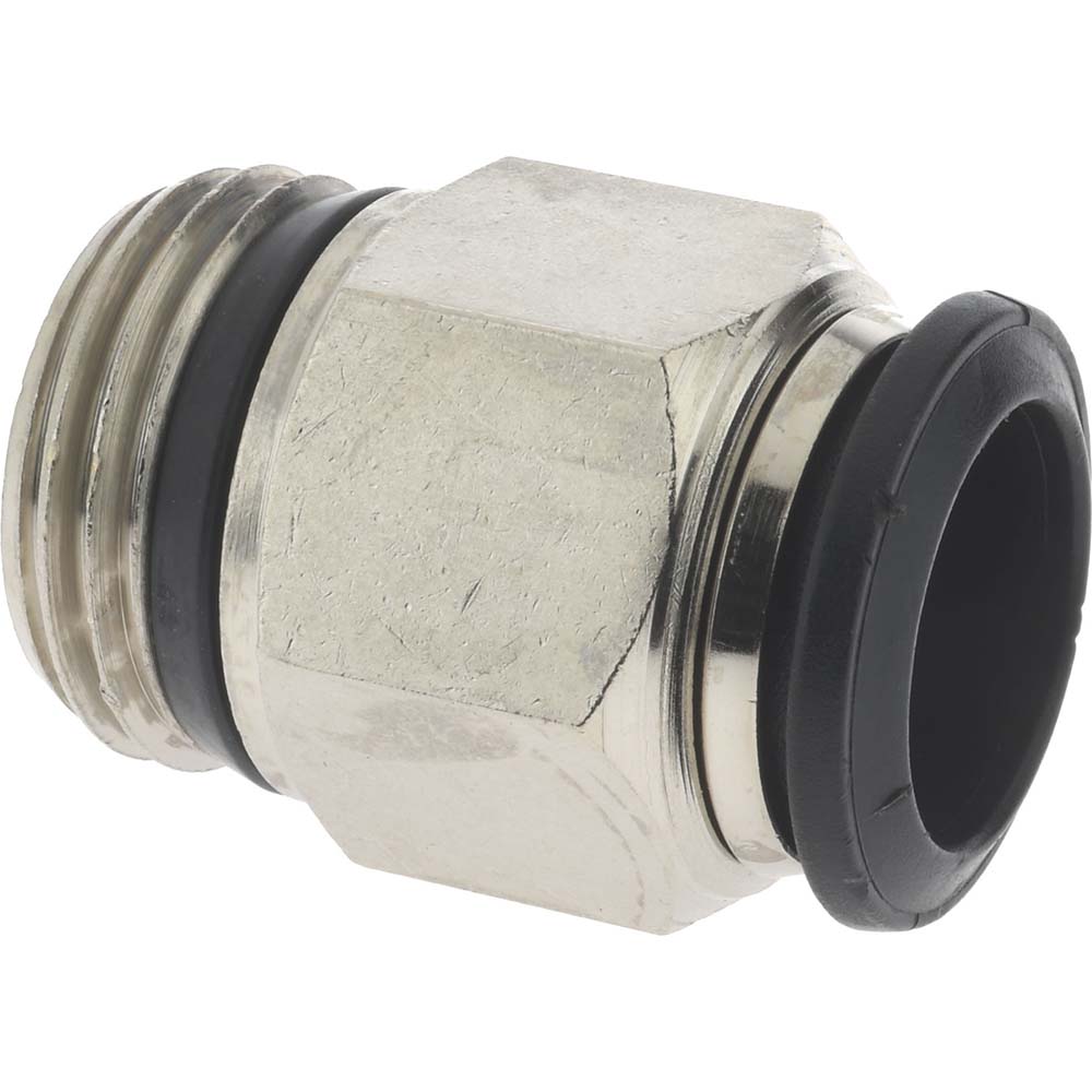 Aignep USA Push-to-Connect Push-to-Connect Fitting: Straight, Universal, 14.00 mm OD - 50000N-14-1/2