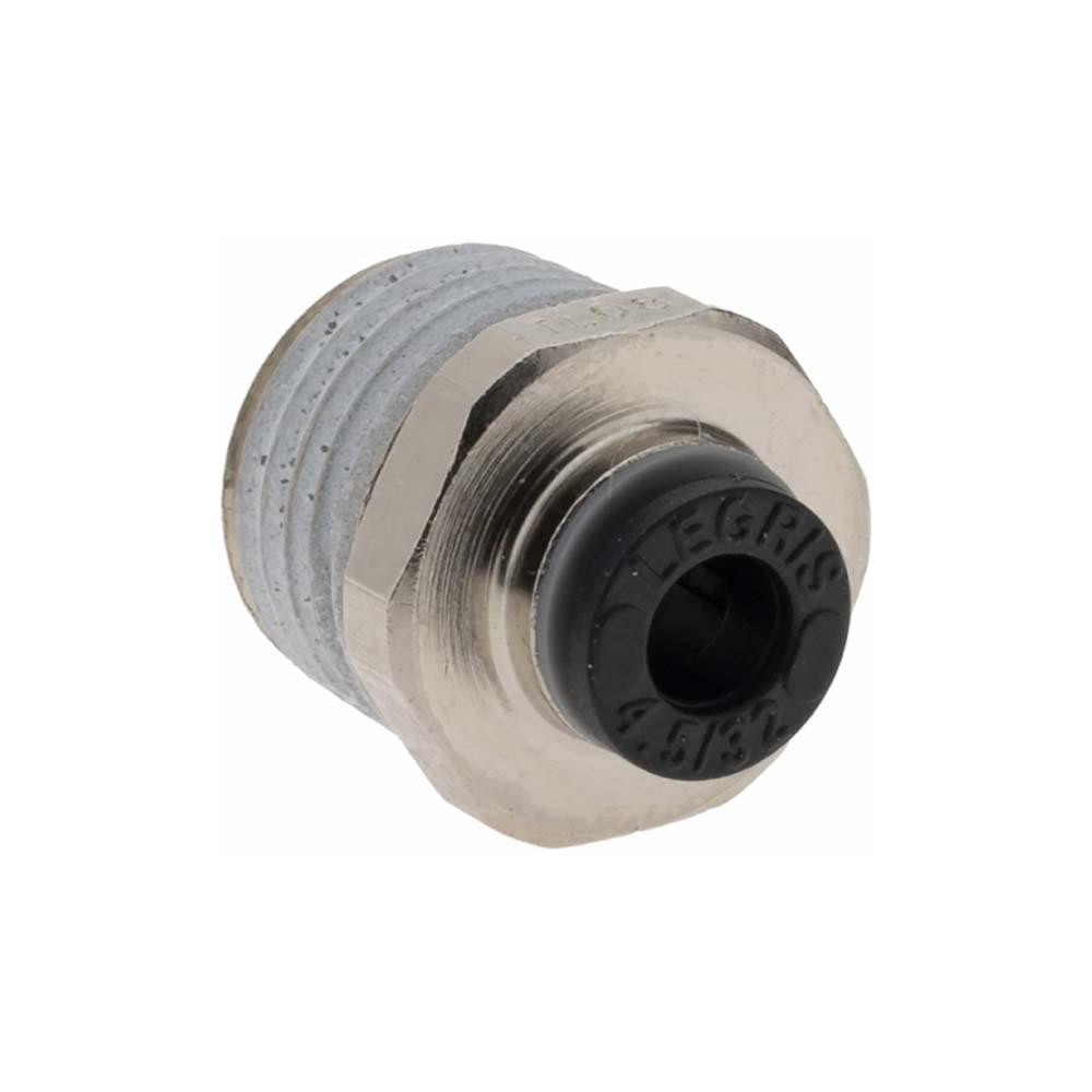 Parker Push-to-Connect Tube x Male BSPT Fitting: Connector, BSPT, 5/32" OD - KP23897