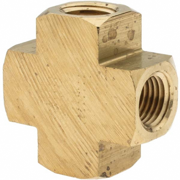 Eaton Industrial Pipe Female Cross: 1/4" Female Thread, FNPTF - 3950X4