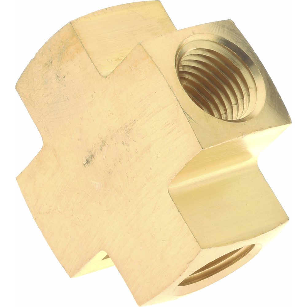 Eaton Industrial Pipe Female Cross: 1/4" Female Thread, FNPTF - 3950X4