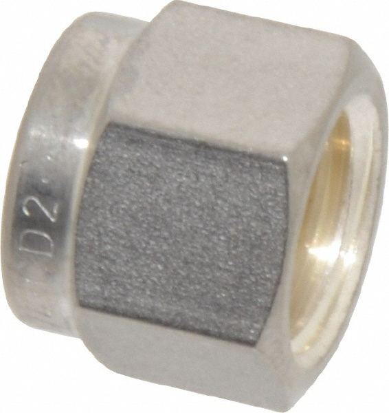 Parker Compression Tube End Cap: 1/4" Tube OD, Compression - 59P-4