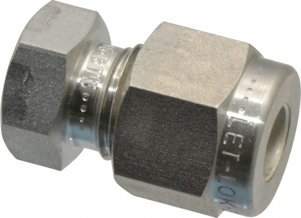 Parker Compression Tube End Cap: 1/4" Tube OD, Compression - 59P-4