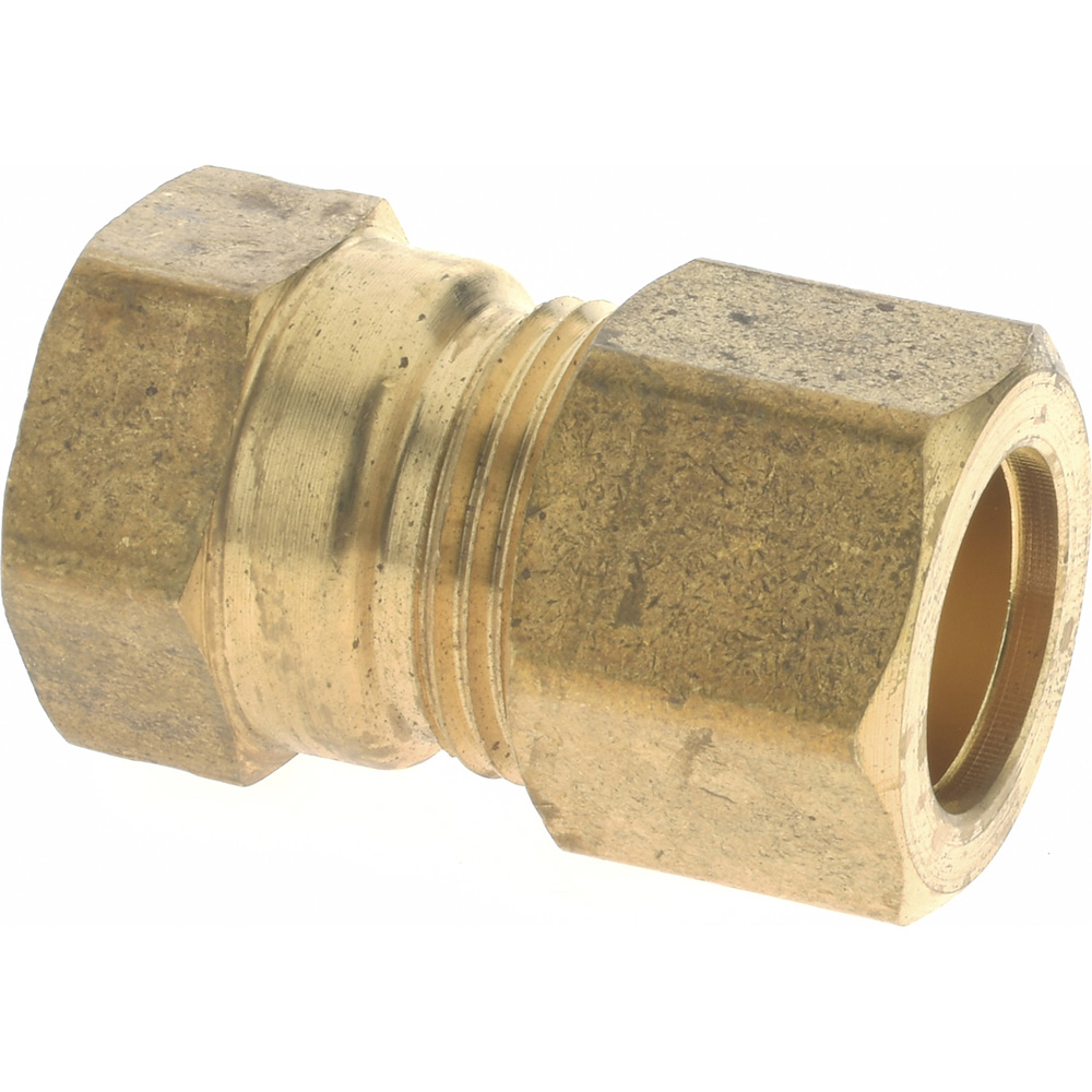 Ham-Let Compression Tube Connector: 1/2" Tube OD, Compression x FNPT - 3001803