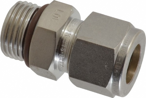 Ham-Let Compression Tube Connector: 1/2" Tube OD, Compression x FNPT - 3001803