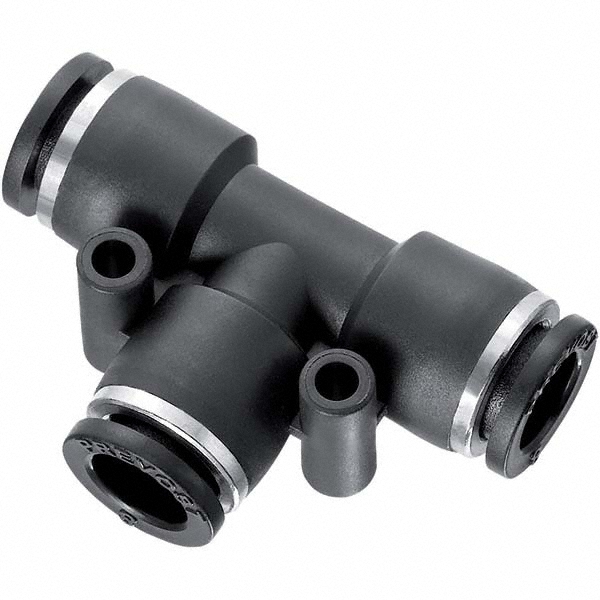 Prevost Pneumatic Hose Coupling: 1/4" Thread, 1/4" Body Dia, Tru-Flate Automotive Interchange - URC 061201