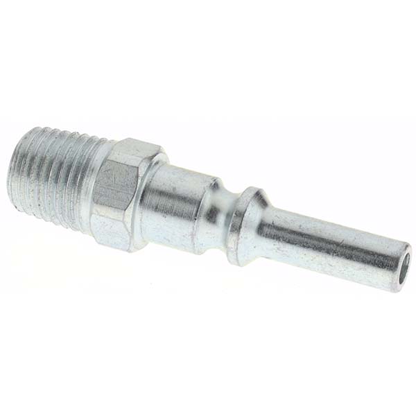 Parker Pneumatic Hose Coupling: 1/4-18, 1/4" Body Dia, Industrial Interchange - BH3C-787