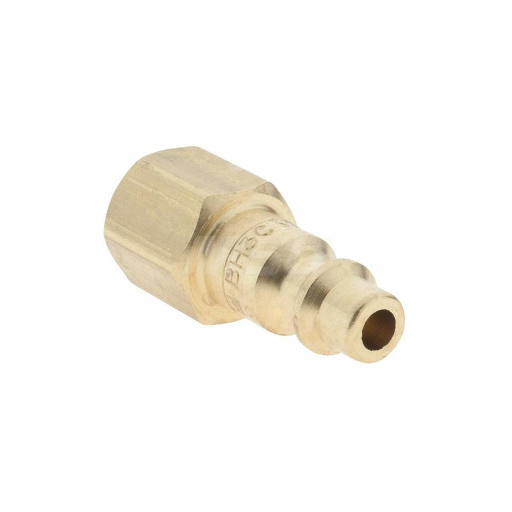 Parker Pneumatic Hose Coupling: 1/4-18, 1/4" Body Dia, Industrial Interchange - BH3C-787