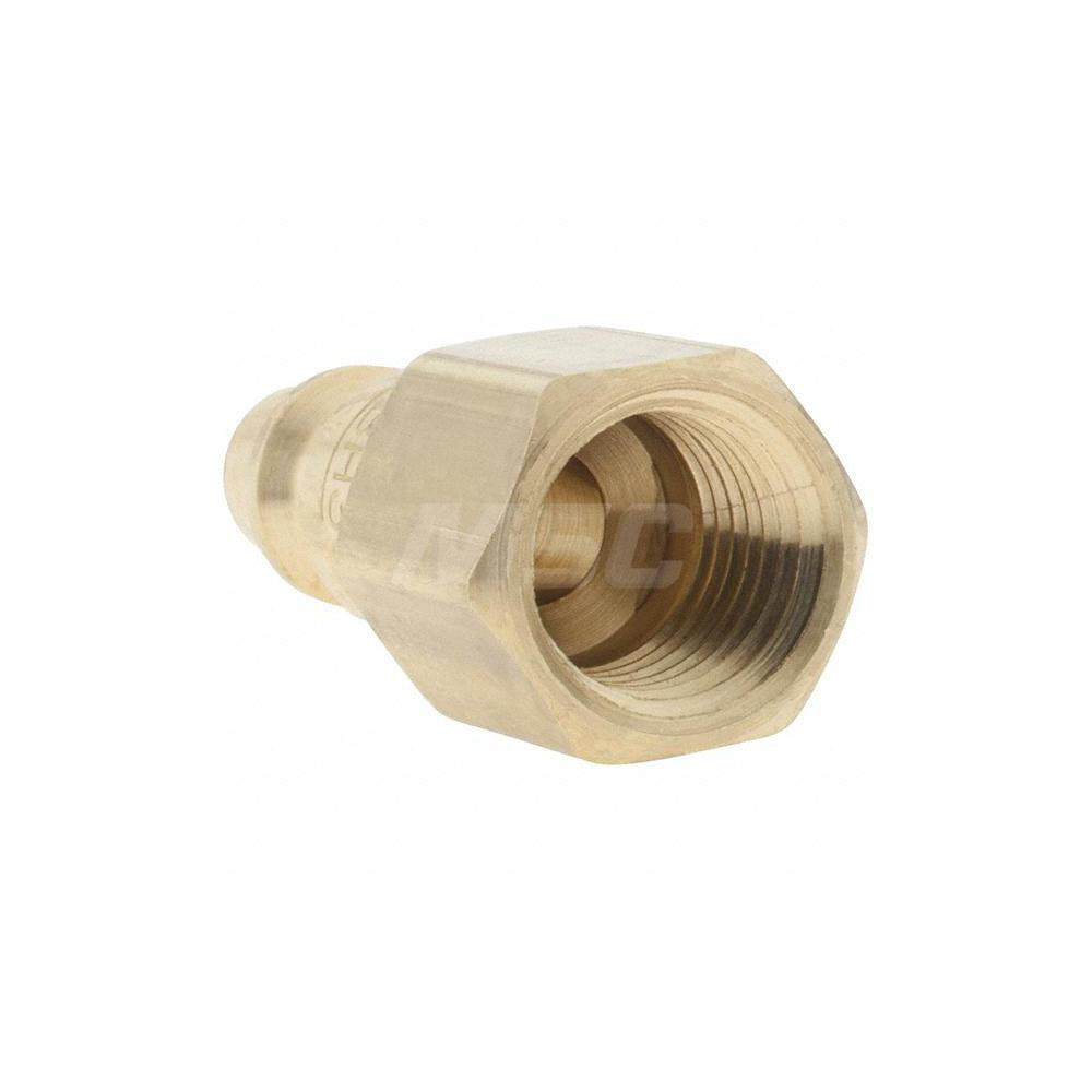 Parker Pneumatic Hose Coupling: 1/4-18, 1/4" Body Dia, Industrial Interchange - BH3C-787