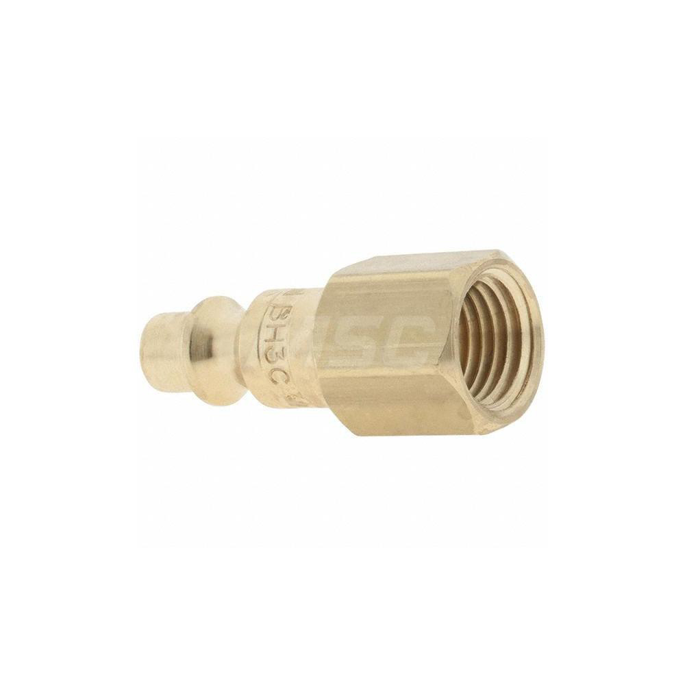Parker Pneumatic Hose Coupling: 1/4-18, 1/4" Body Dia, Industrial Interchange - BH3C-787