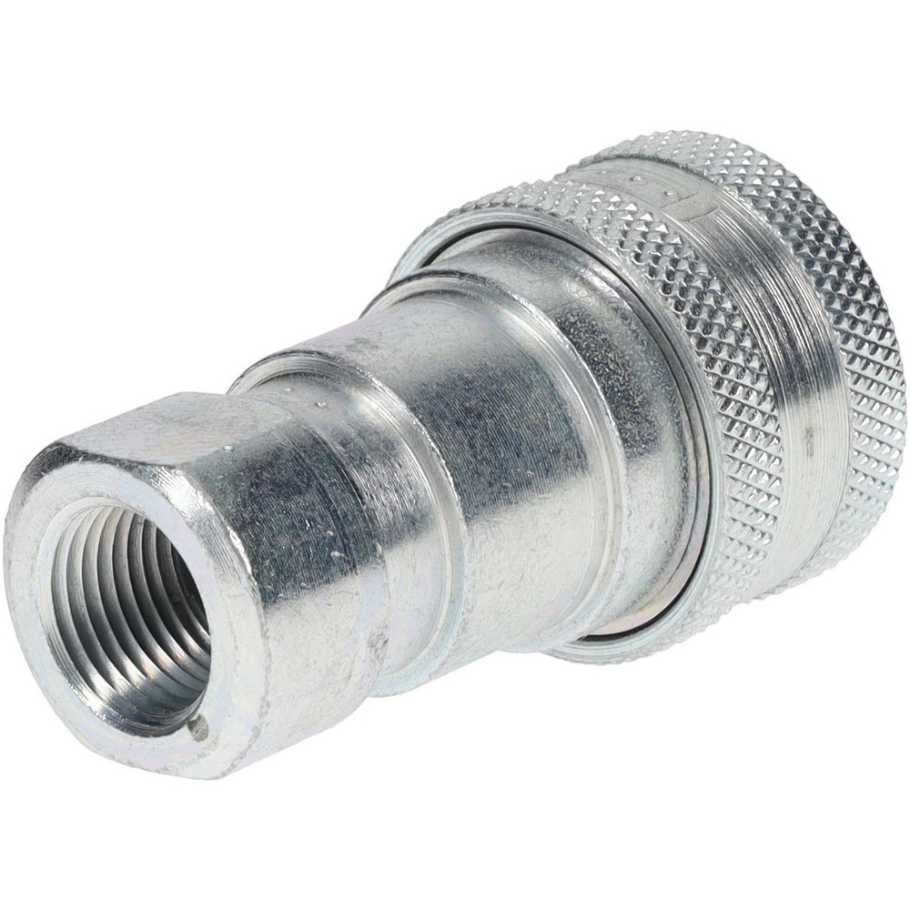 Parker Hydraulic Hose Female Pipe Rigid Fitting: 3/8", 4,000 psi - H3-62