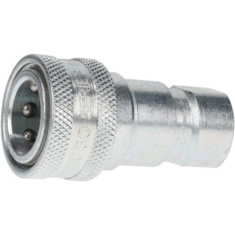 Parker Hydraulic Hose Female Pipe Rigid Fitting: 3/8", 4,000 psi - H3-62