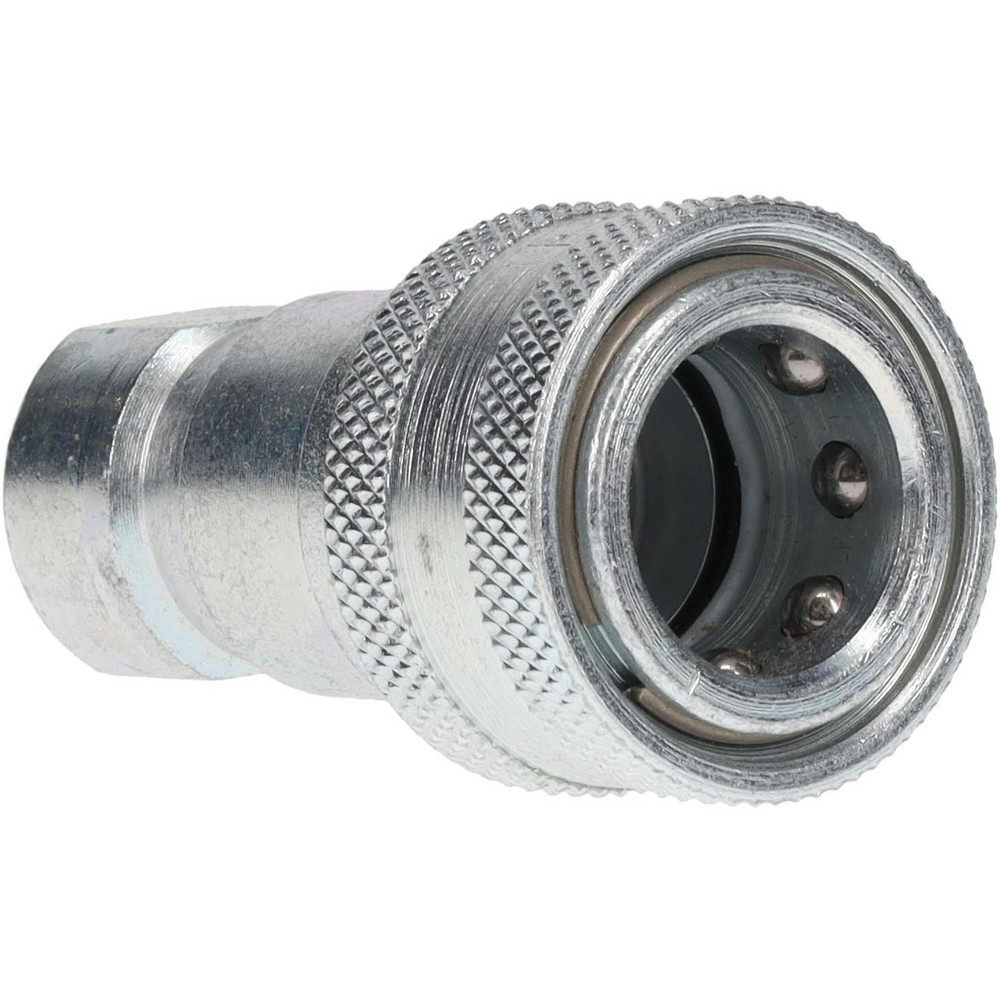 Parker Hydraulic Hose Female Pipe Rigid Fitting: 3/8", 4,000 psi - H3-62