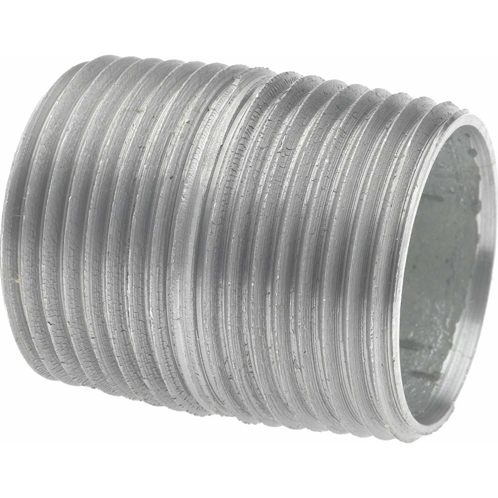 Value Collection Galvanized Pipe Nipple: 1", 4-1/2" Long, Schedule 40, Steel - NG06045