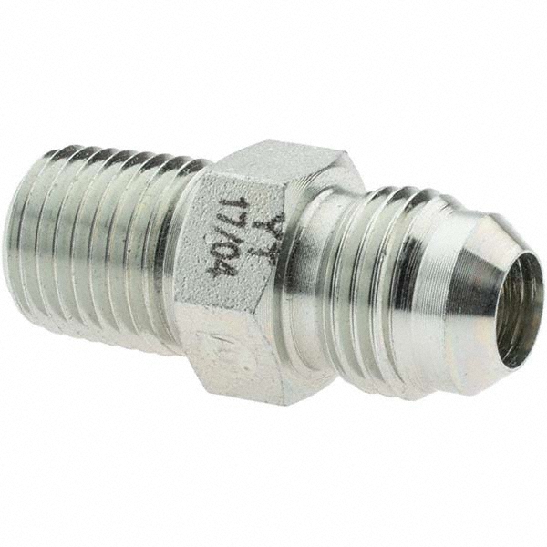 Value Collection Steel Flared Tube Connector: 3/8" OD, 37 deg Flared Angle - C34177
