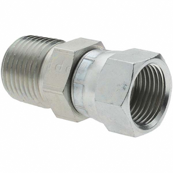 Value Collection Steel Flared Tube Connector: 3/8" OD, 37 deg Flared Angle - C34177
