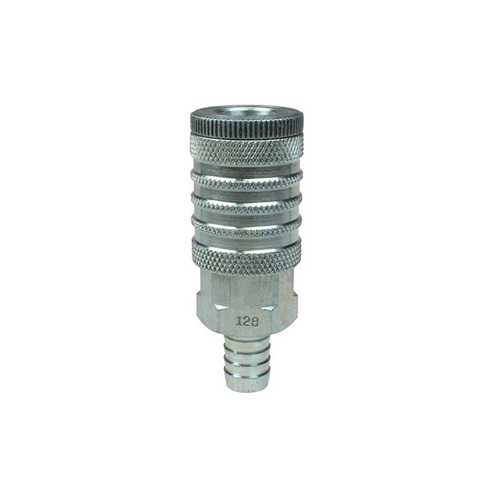 Coilhose Pneumatics Pneumatic Hose Coupling: 1/2" Body Dia, Industrial Interchange - 1208