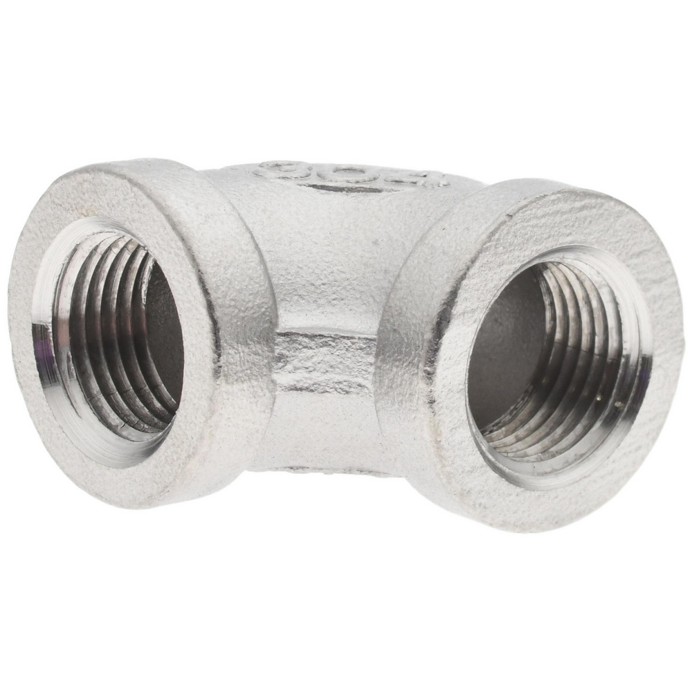 Value Collection Pipe 90 deg Elbow: 3/8", 304 Stainless Steel - 4LB903/8