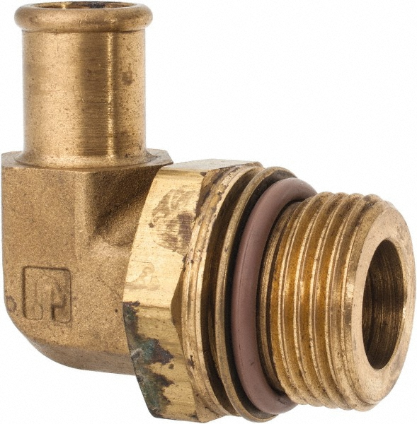 Parker 3/8 x M22 Pipe, 1,000 psi, Brass ISO Port Adapter - 222P-6-MI22